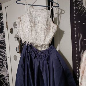 Two peice homecoming dress